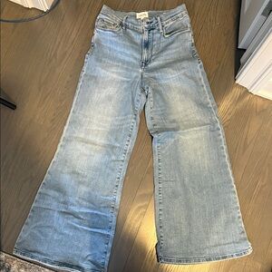 Women's Frame Le palazzo crop jeans. Size 28. Worn once.